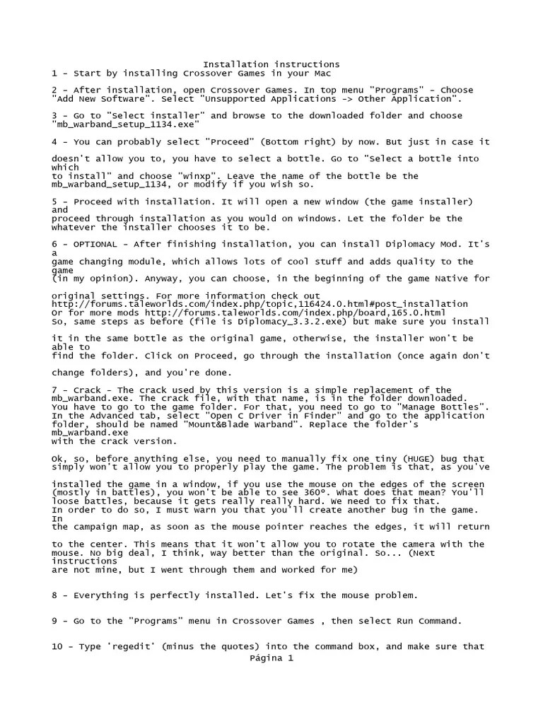 Installation Instructions | PDF | Installation (Computer Programs ...