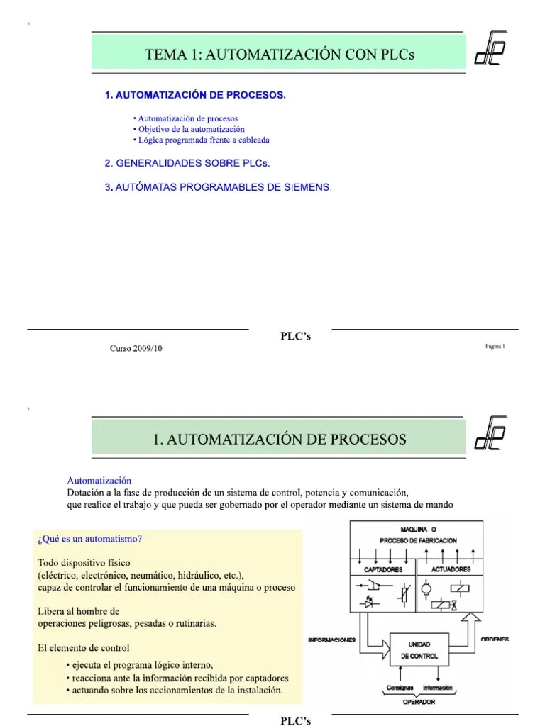 Introducción A Los PLC-1 | PDF