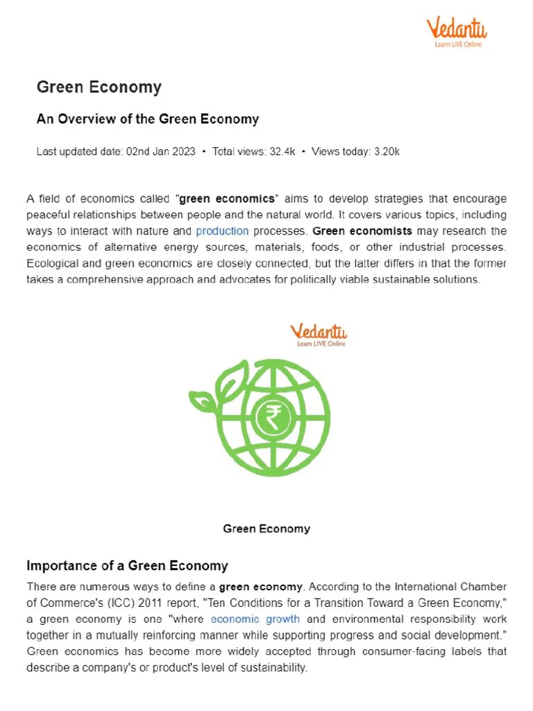 Green Economy | PDF