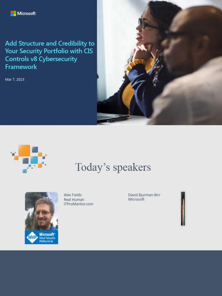 Add Structure And Credibility To Your Security Portfolio With CIS ...