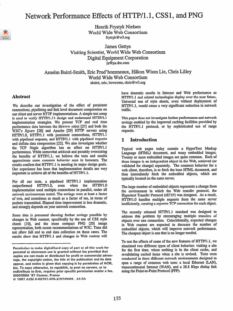 Quick HTTP Survey | PDF | World Wide Web | Internet & Web