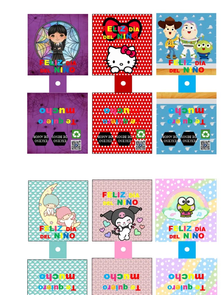 Paletas Dia Del Niño | PDF