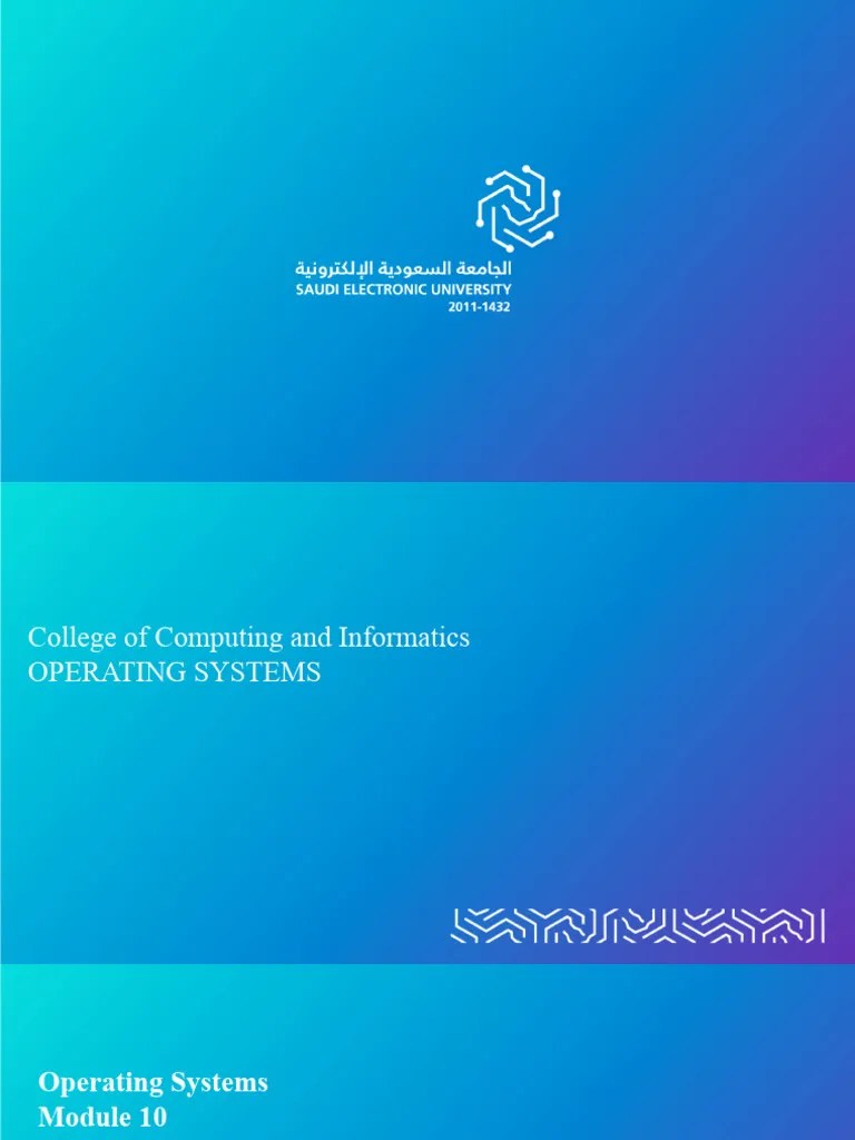 Module 10 - IO Systems | PDF | Input/Output | Operating System