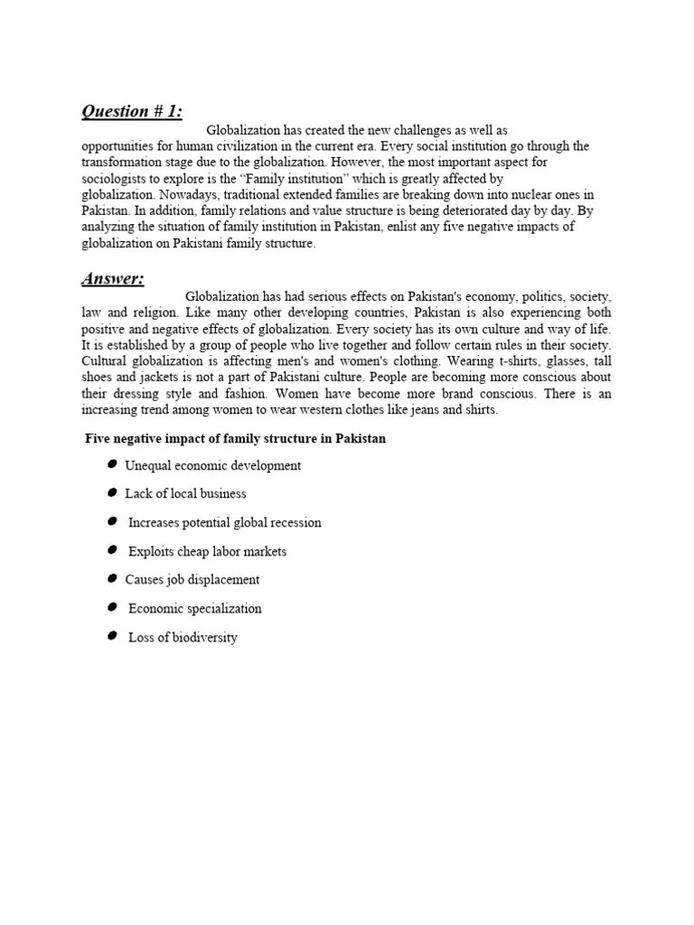 Soc101 GDB 2023 | PDF