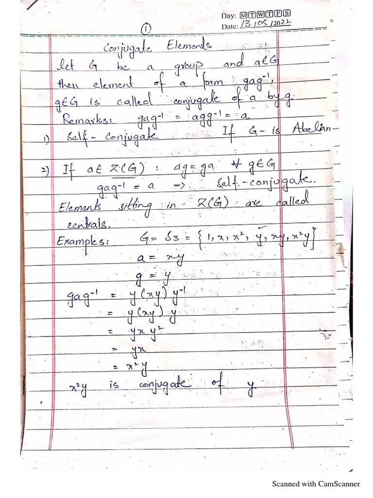 Advance Group Theory From Conjugate Element To Orbit | PDF