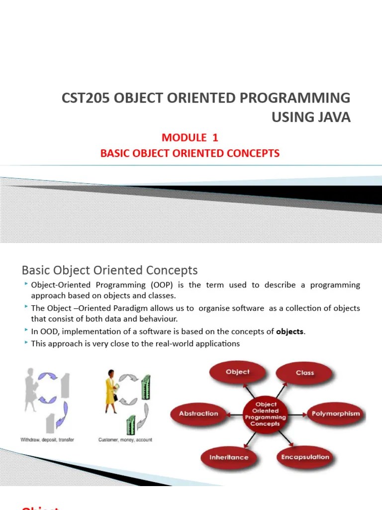 8.basic Concepts Of OOPS | Download Free PDF | Object Oriented ...