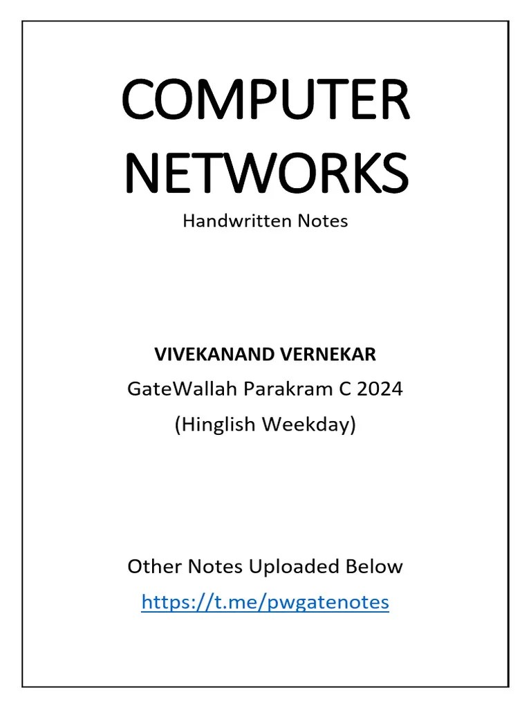 Computer Networks | PDF