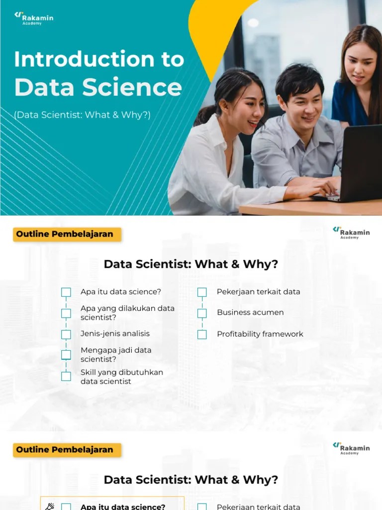 V3.0 - Introduction To Data Science - 1 - Data Scientist - What & Why | PDF