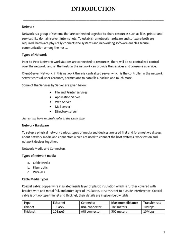 Puter Network Lab-Introduction | PDF | Computer Network | Ethernet