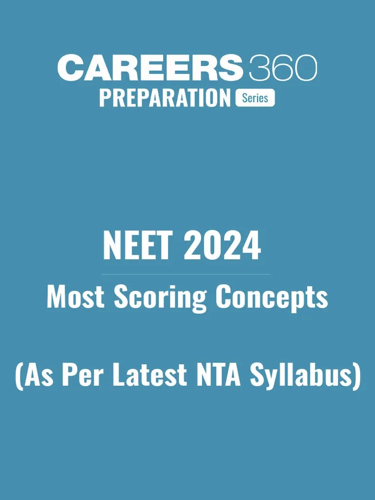 NEET 2024 Most Scoring Concepts | PDF