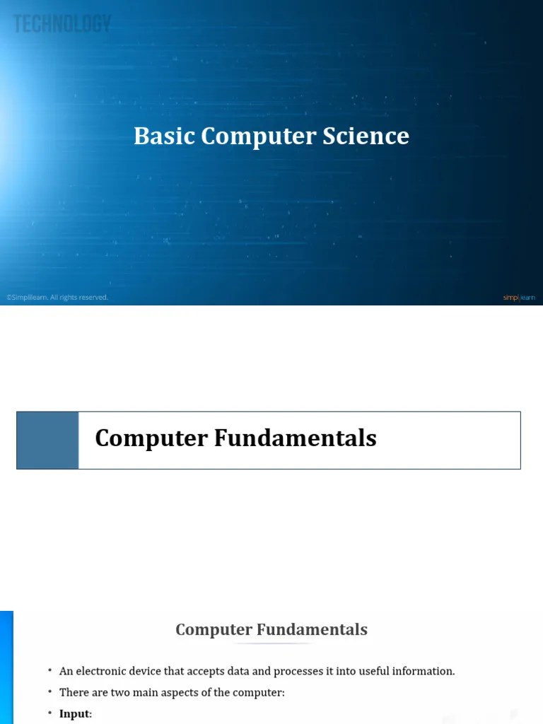 Computer_Fundamentals (Module_One) | PDF