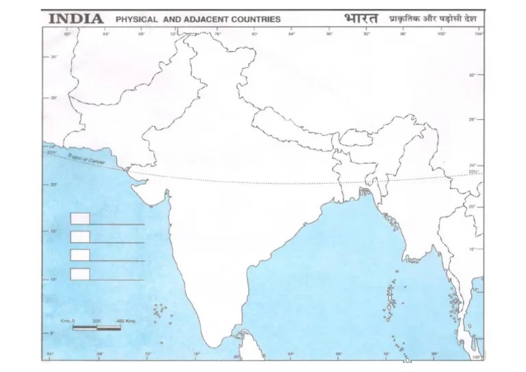 Indian Physical Map Image AglaSem Schools | PDF
