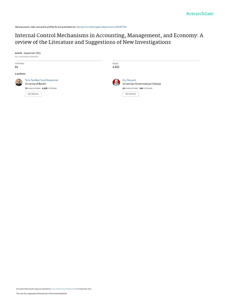 Internal | PDF | Equity (Finance) | Corporate Governance