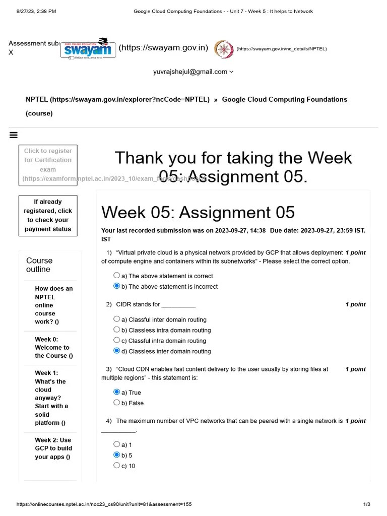 Google Cloud Computing Foundations - Unit 7 - Week 5 - It Helps To ...