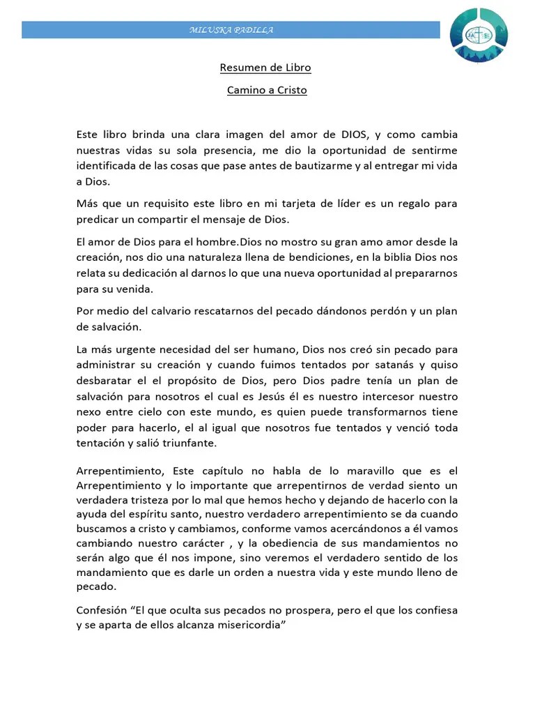 Camino A Cristo | PDF