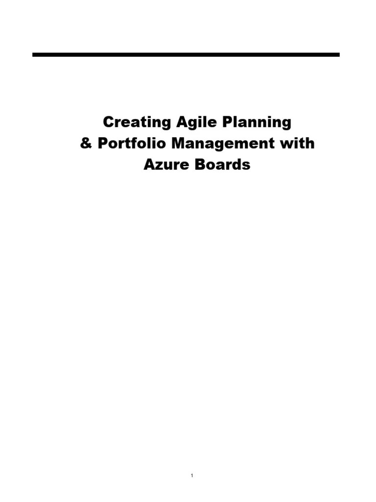 Lab 02 - Agile Planning And Portfolio Management With Azure Boards ...