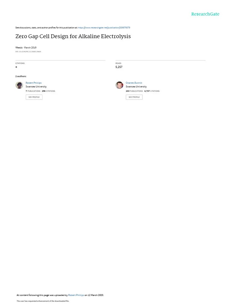 Zero_gab | PDF | Energy Storage | Electrochemistry