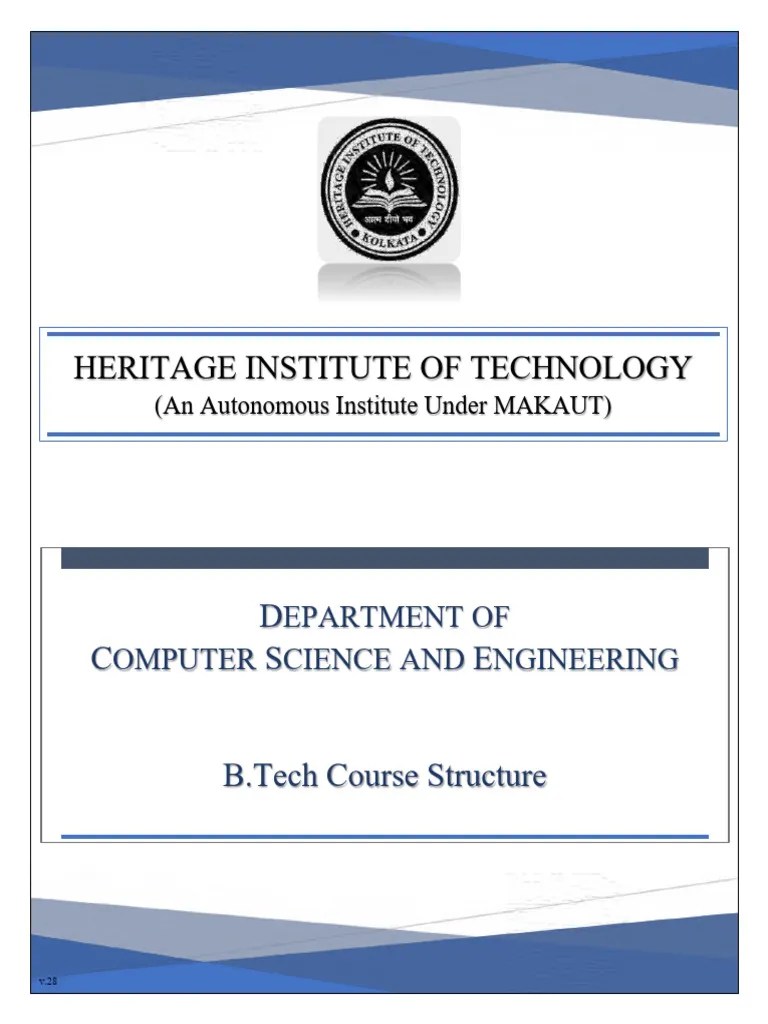 CSE Syllabus BTech NEW 2023 | PDF | Chemical Reactions | Ordinary ...
