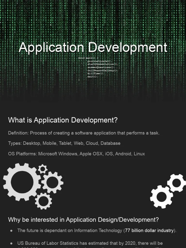 Application Development | PDF | Websites | Dynamic Web Page