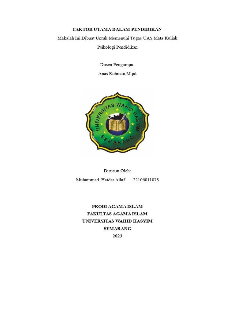 Psikologi Pendidikan Pdf