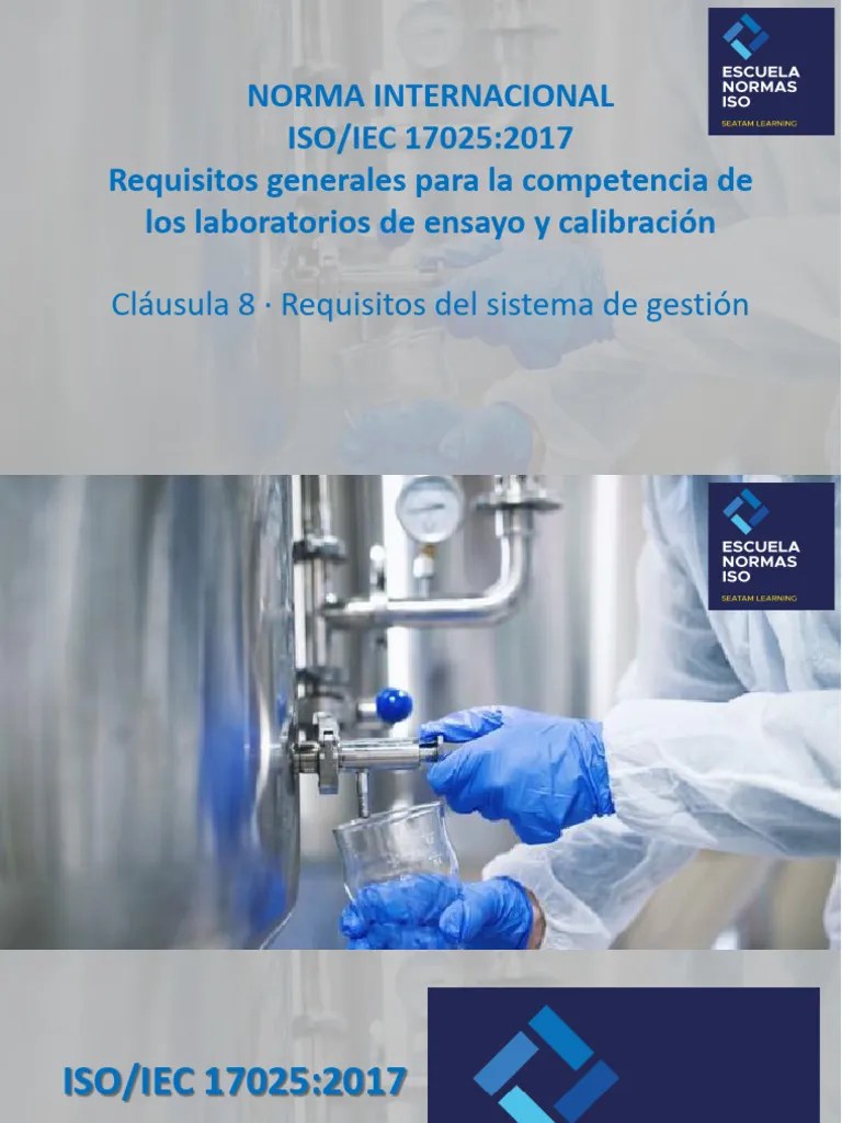 ISO IEC 17025 MODULO4 Clase - 1 | PDF | Laboratorios | Auditoría