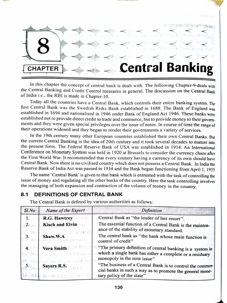 Central Banking | PDF