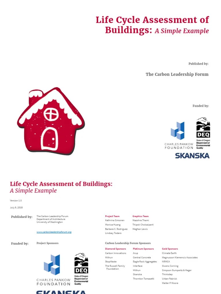 LCA Building Materials | PDF | Life Cycle Assessment