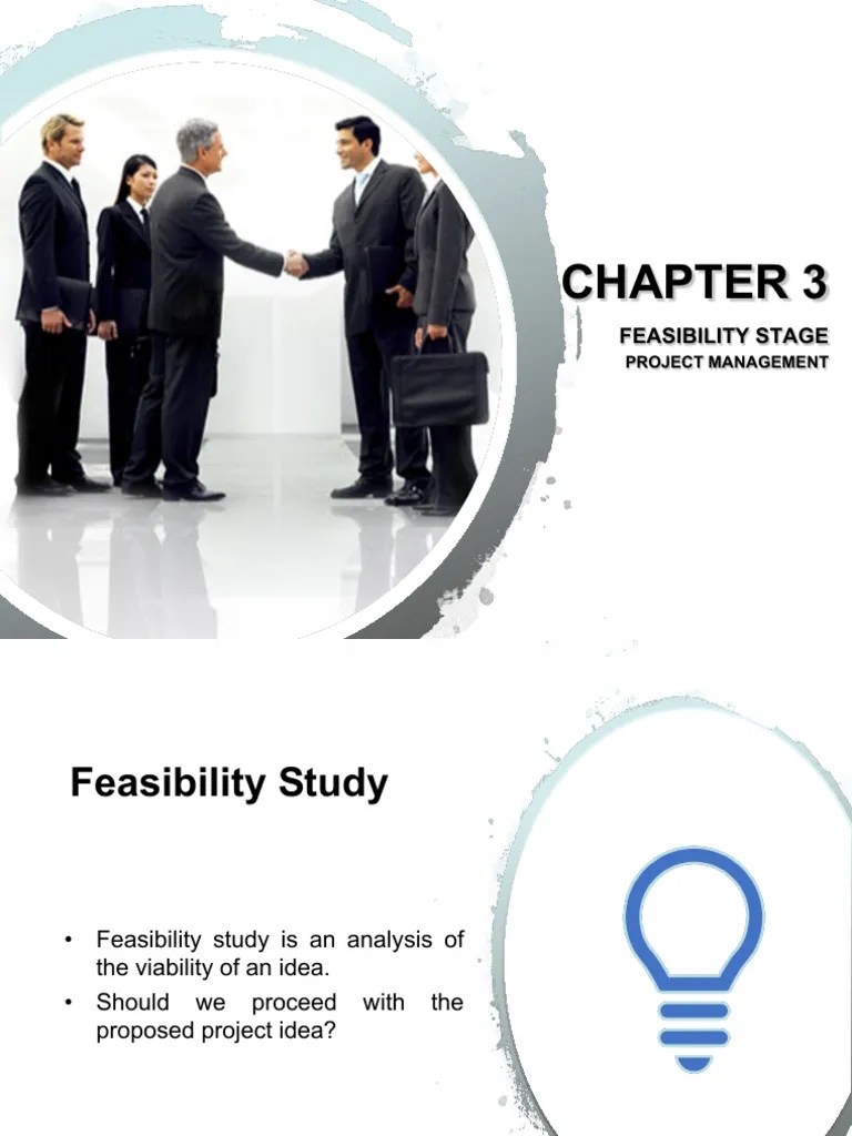 Chapter 3 Feasibility Stage | PDF | Feasibility Study | Environmental ...