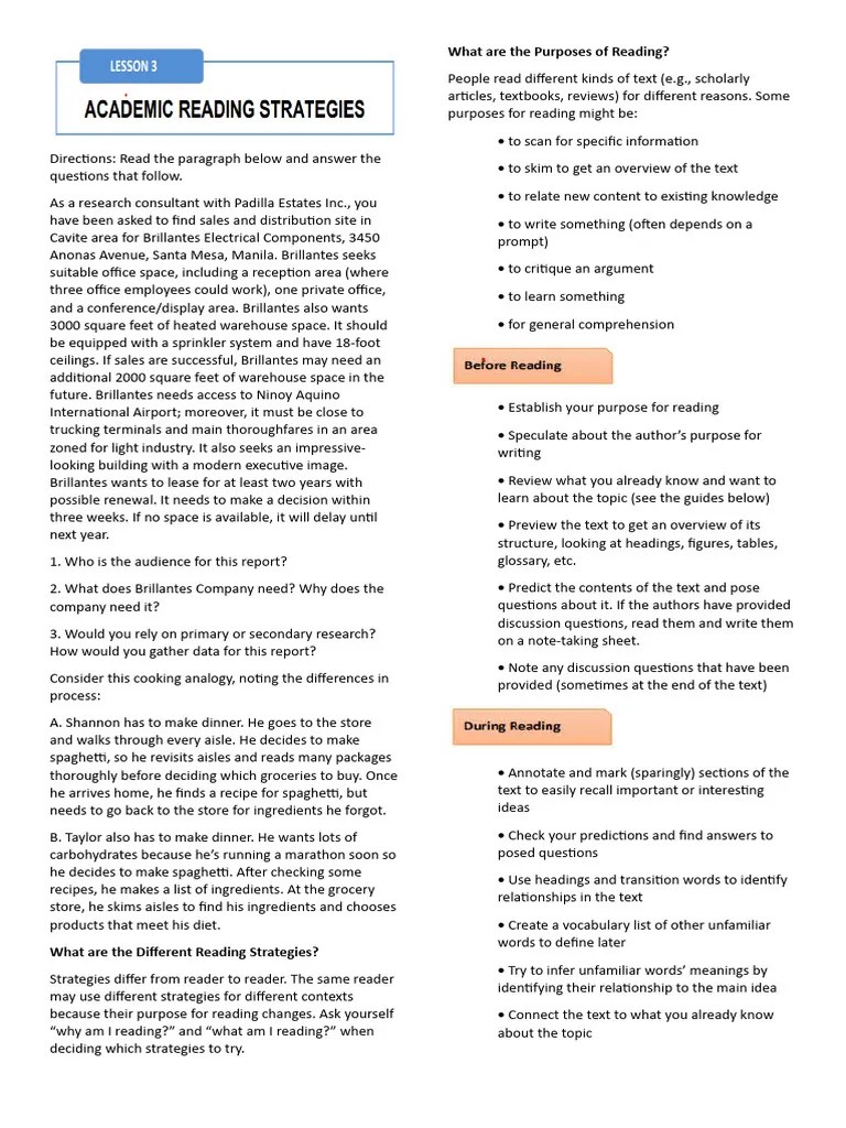Lesson 3 | PDF | Communication | Learning
