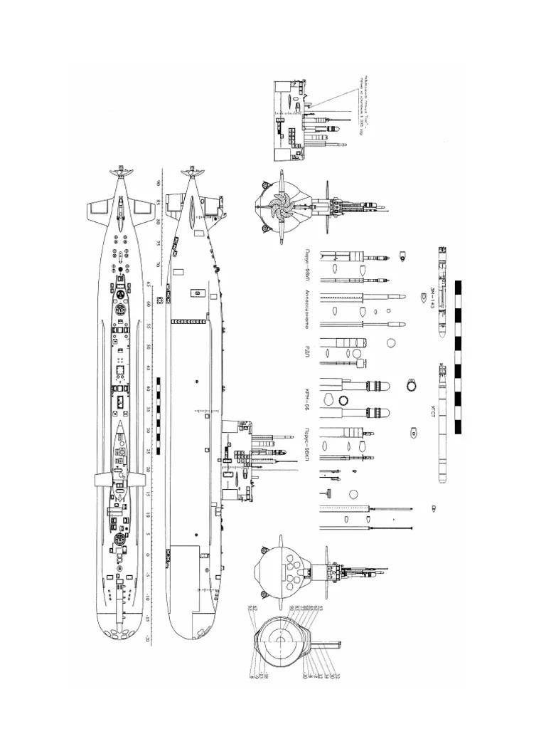 Submarine Blueprint PDF 1