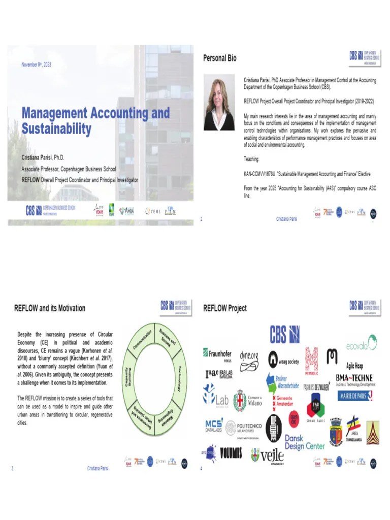Management Accounting And Sustainability | PDF | Sustainability | Economy And The Environment