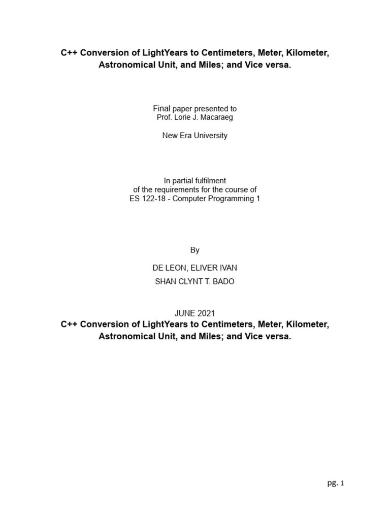 Final Project In Computer Programming 1 | PDF