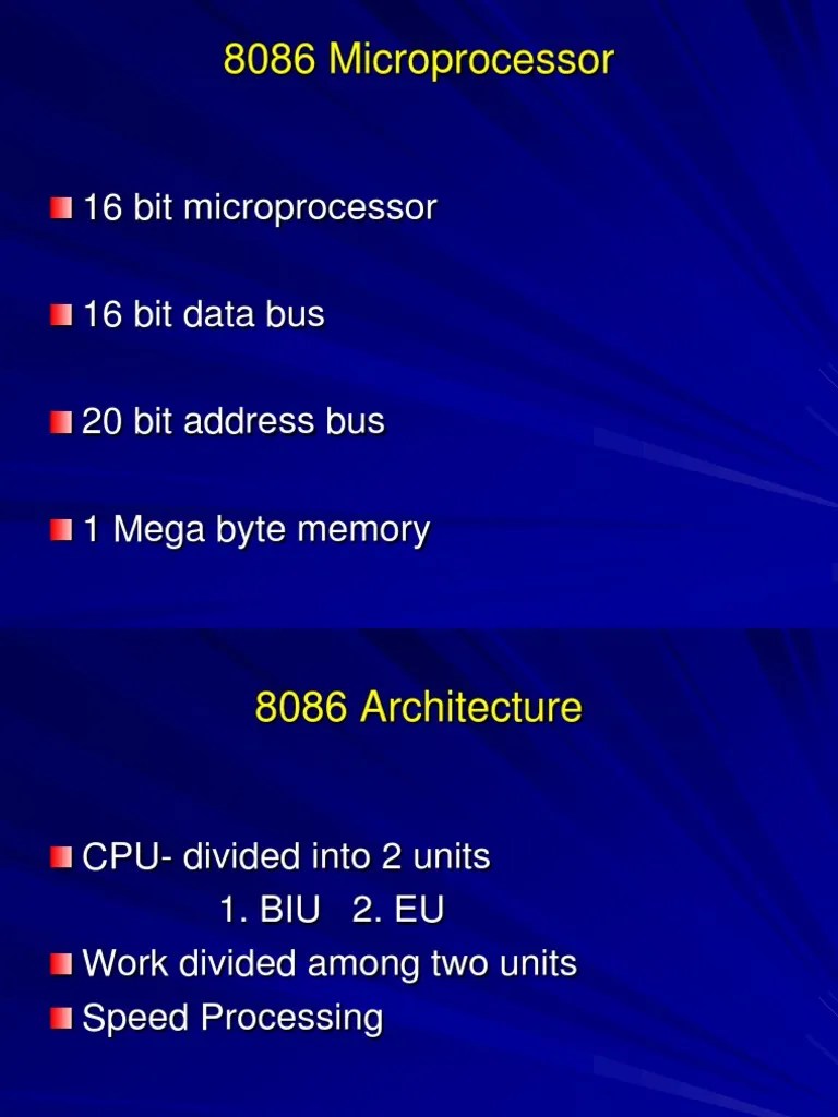 Microprocessor And Microcontrroller Module 1 - Calicut University | PDF ...