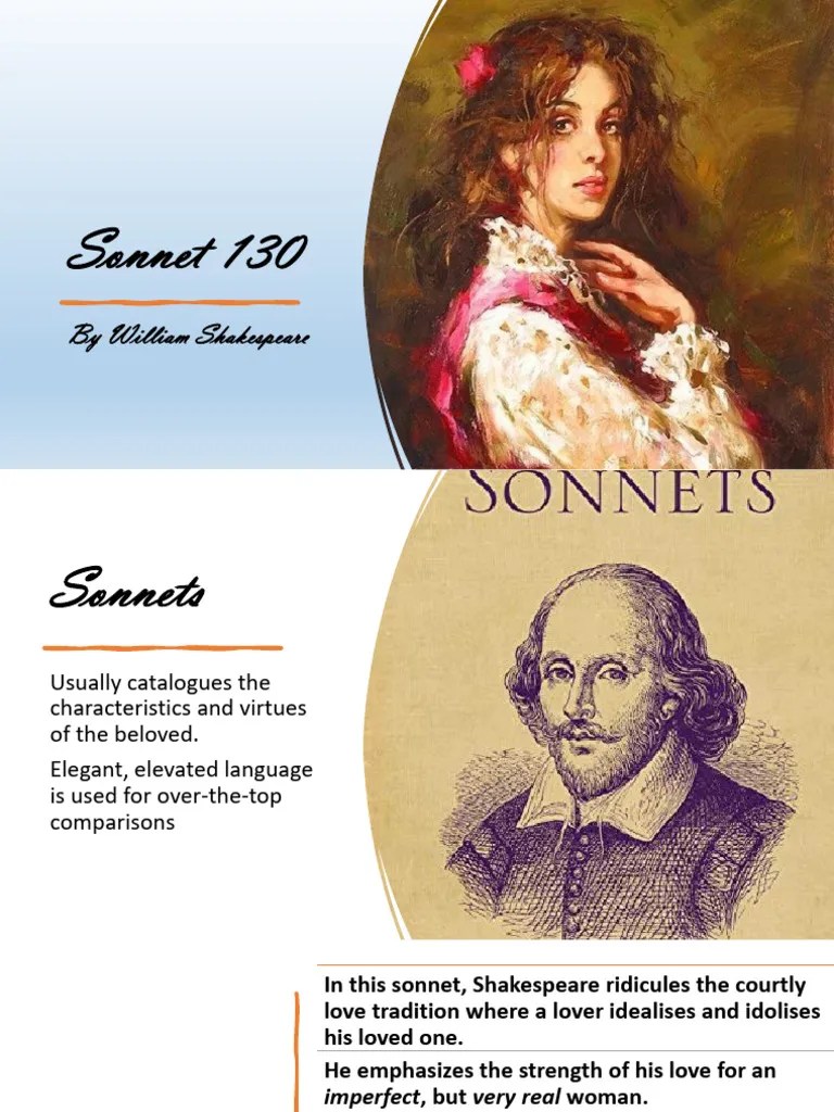Sonnet 130 PDF | PDF | Rhetoric | Poems