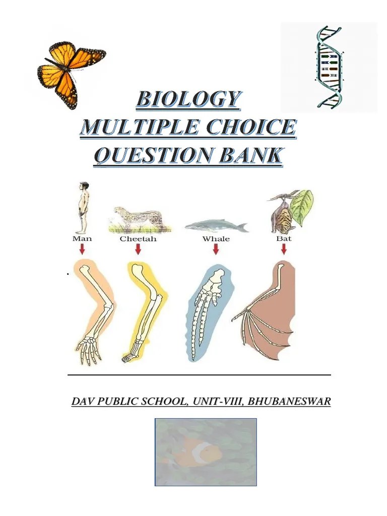 Multiple Choice Question Bank Unit Wise | PDF | Menstrual Cycle | Operon