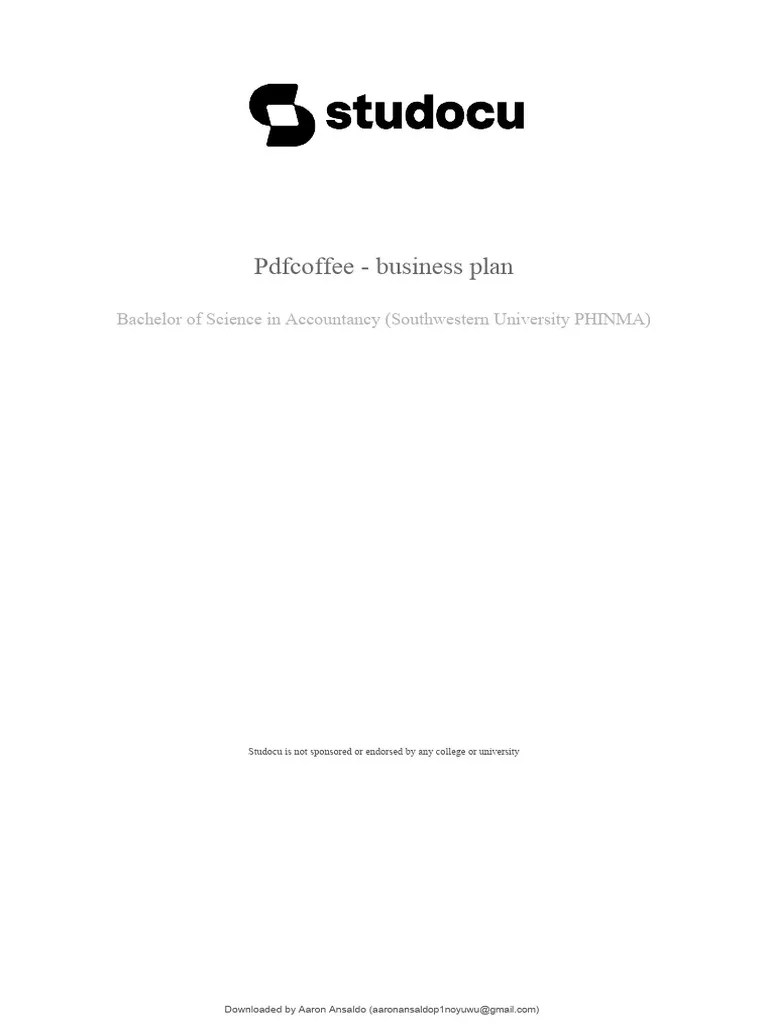 Pdfcoffee Business Plan | Download Free PDF | Human Resource Management ...