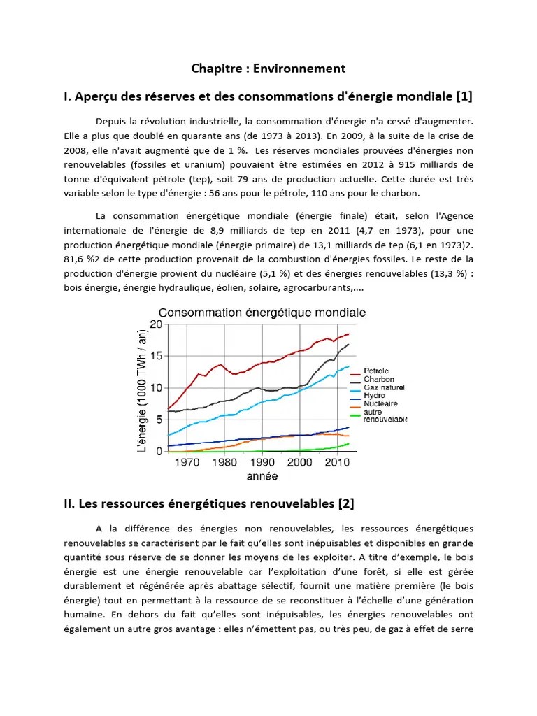 Energie Renouvelable | PDF