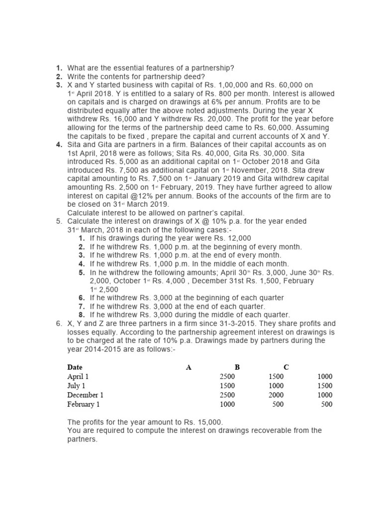 Partnership Accounting | PDF | Partnership | Goodwill (Accounting)