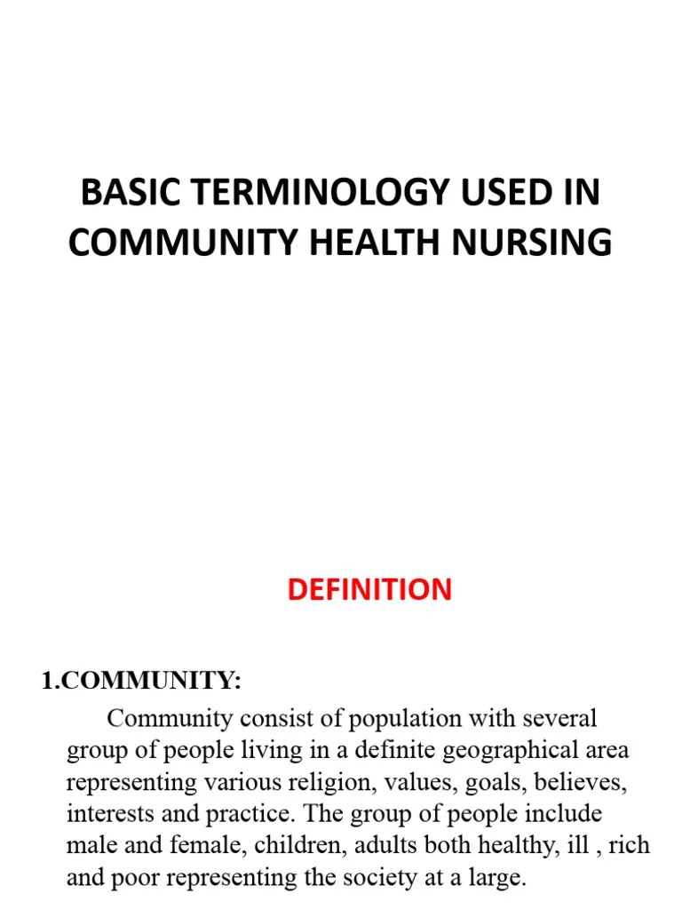 Changing Concept In Public Health | PDF | Community | Public Health