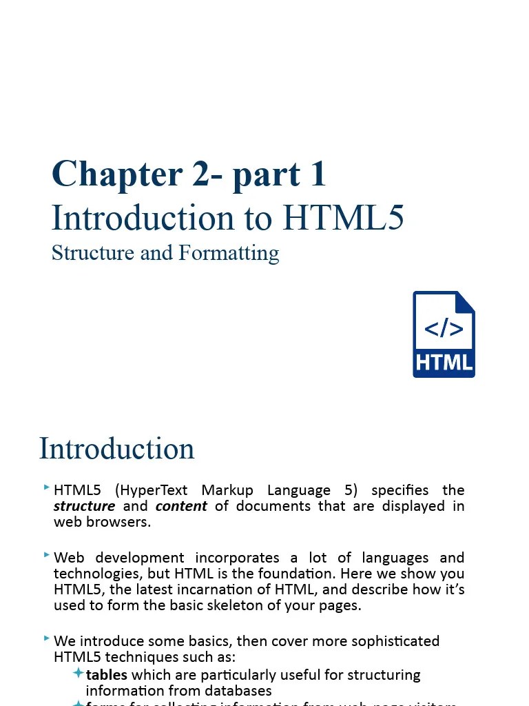 Chapter 2.part1 | PDF | Hyperlink | Html Element