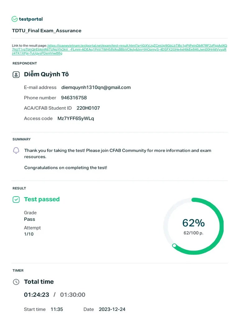 Test 2 | PDF | Accounts Payable | Audit