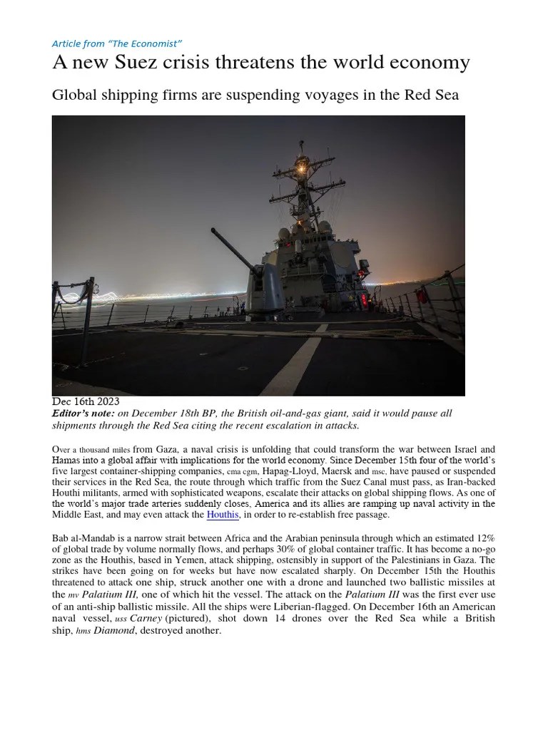 Suez Crisis | PDF | International Relations