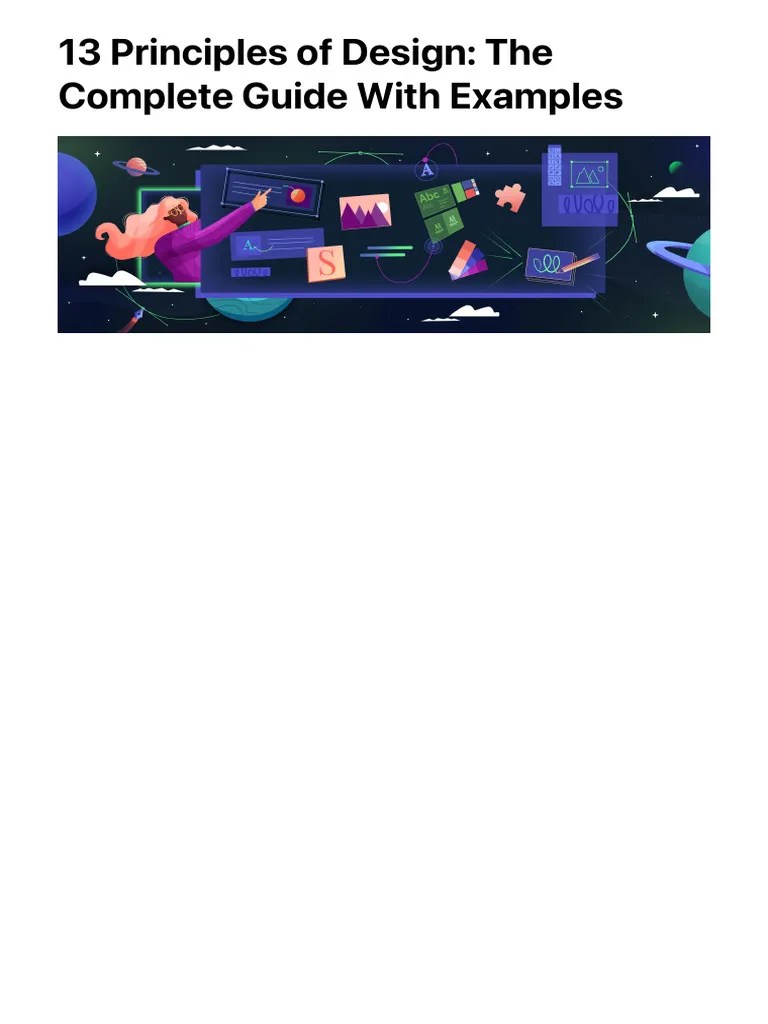 13 Principles Of Design: The Complete Guide With Examples | Download ...