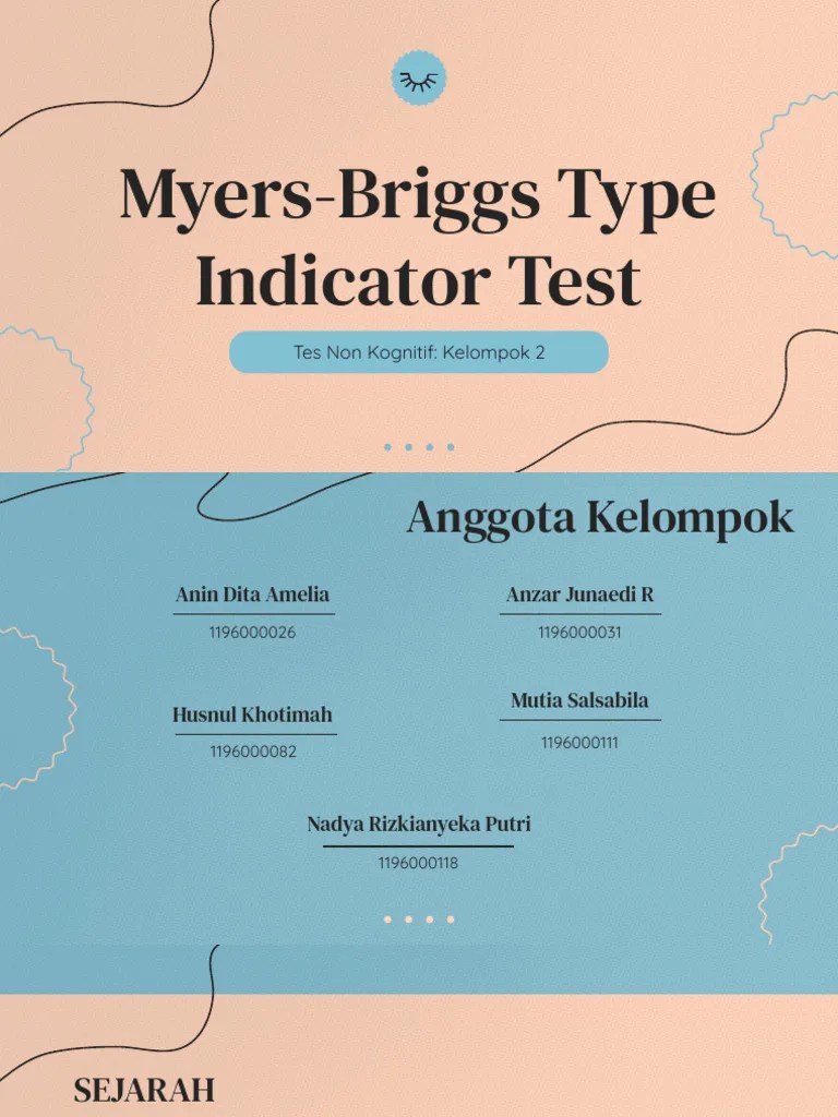 Myers Briggs Type Indicator ( (MBTI) Test - Administrasi Tes Psikologi ...