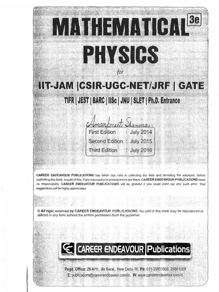 Mathematical Physics | PDF