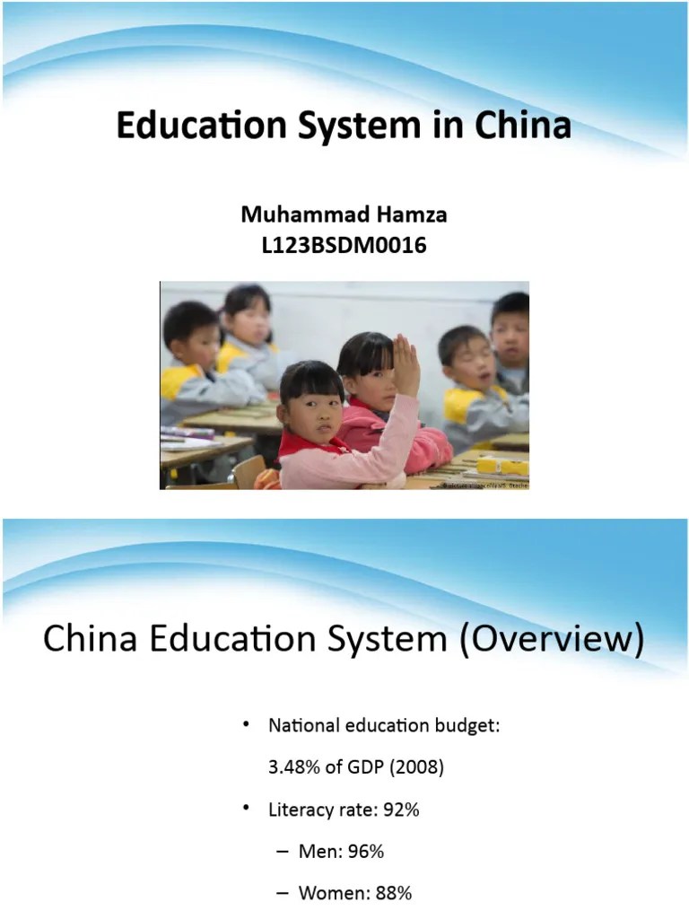 178d - Education System In China | PDF | Middle Schools | Schools