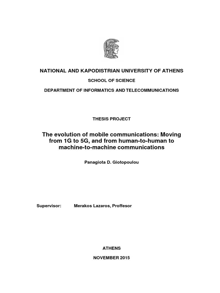The Evolution Of Mobile Communications: Moving From 1G To 5G, And From ...