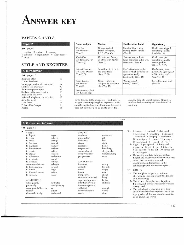 Advanced Writing And English In Use For CAE Workbook | PDF