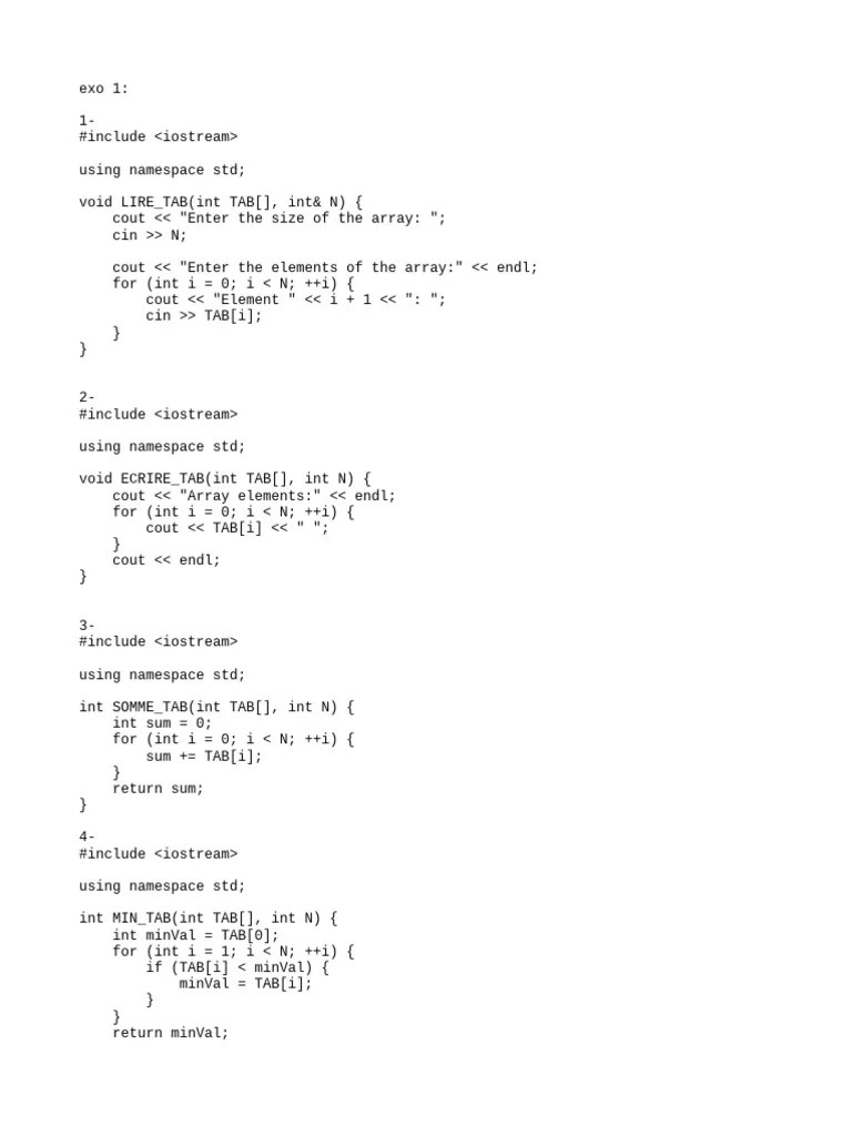 TP 3 CPP | PDF | Namespace | Computer Science