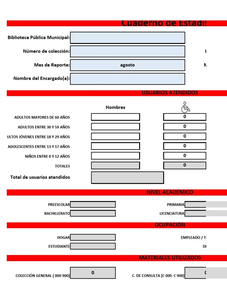 Formato Mensual Bibliotecas Mod | PDF | Adolescencia